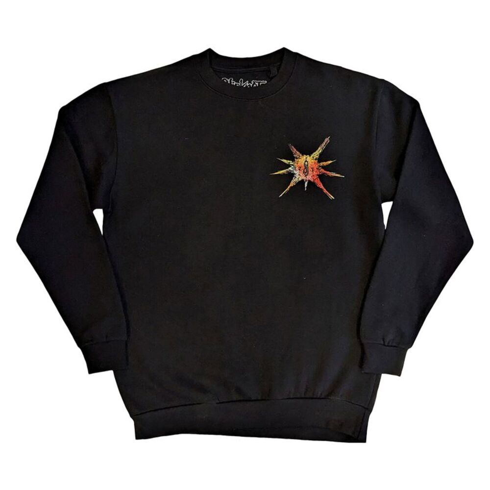 Slipknot Unisex Adult The End So Far Band Figures Back Print Sweatshirt / Black